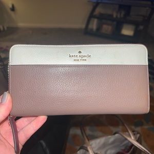 Kate Spade Color Block Large Continental Wallet